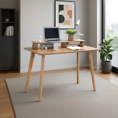 Jazz Meja Kantor - Cokelat Oak